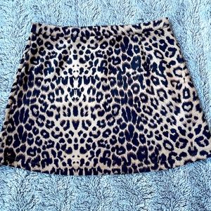 ZARA Cheetah Mini Skirt Size Medium NWOT